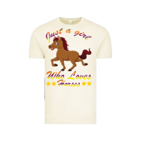 Vintage Arctic Just a girl who loves horses Vintage Tee - Bettercallsaul