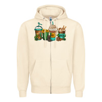 Sandshell desert darlin coffee cups Zipper Hoodie - Jasminsmagicworld