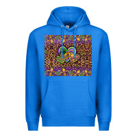 True Royal mardi gras fleur de lis hearts leopard glitter Premium Hoodie - Artiststas