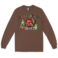 Chestnut hanging with my gnomies Long Sleeve Tee - CowhideDigitalArt
