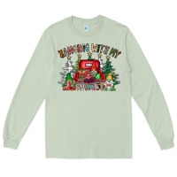 Matcha hanging with my gnomies Long Sleeve Tee - CowhideDigitalArt