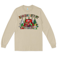 Mushroom hanging with my gnomies Long Sleeve Tee - CowhideDigitalArt