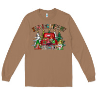 Toasted Coconut hanging with my gnomies Long Sleeve Tee - CowhideDigitalArt