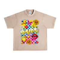 French Oak Mama Urban Heavy Tee - CowhideDigitalArt