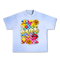 Grape Ice Mama Urban Heavy Tee - CowhideDigitalArt