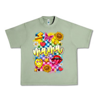 Oil Green Mama Urban Heavy Tee - CowhideDigitalArt