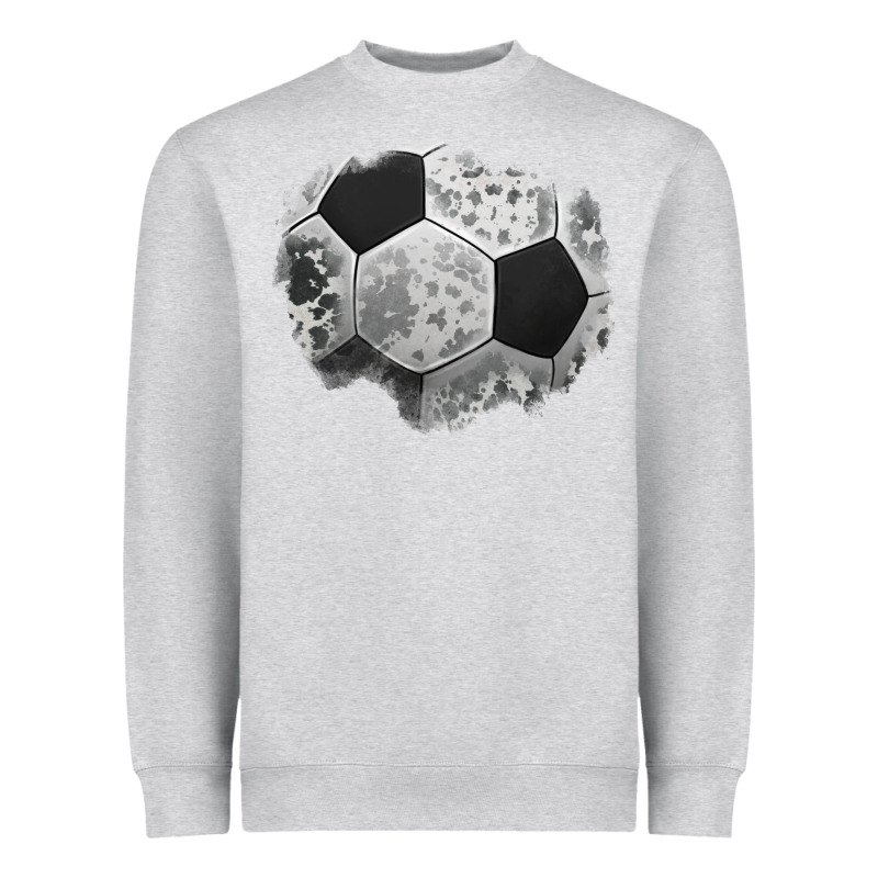 Cowhide Soccer Patch Heavyweight Sweatshirt by Jasminsmagicworld | Teevron