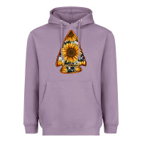 Lavender sunflower arrowhead Heavyweight Hoodie - Jasminsmagicworld