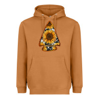 Meerkat sunflower arrowhead Heavyweight Hoodie - Jasminsmagicworld