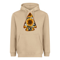 Mushroom sunflower arrowhead Heavyweight Hoodie - Jasminsmagicworld