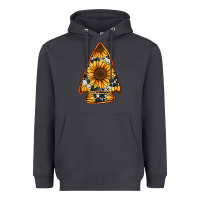 Smoke sunflower arrowhead Heavyweight Hoodie - Jasminsmagicworld