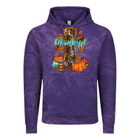 Cloud Purple thankful cross Vintage Hoodie - RacoonDesign
