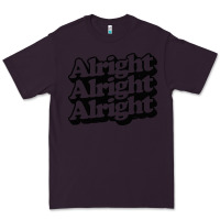 Plum alright alright alright Premium Tee - baoMotion