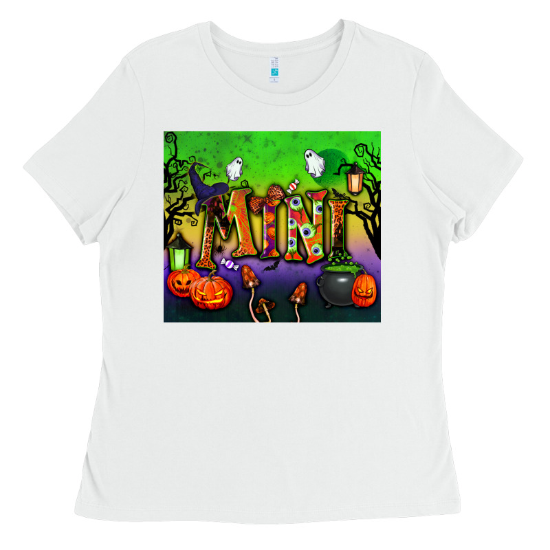 Halloween Mini Tumbler Ladies Tee by BundleAndBundleShop | Teevron