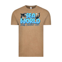 Vintage Coffee Sea World Family Adventure 2025 Vintage Tee - CowhideDigitalArt