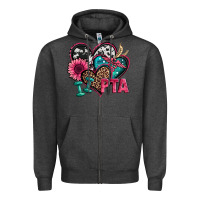 Charcoal Heather pta physical therapy assistant hearts Zipper Hoodie - Jasminsmagicworld