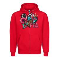 Red pta physical therapy assistant hearts Zipper Hoodie - Jasminsmagicworld