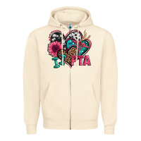 Sandshell pta physical therapy assistant hearts Zipper Hoodie - Jasminsmagicworld
