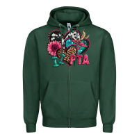 Sports Green pta physical therapy assistant hearts Zipper Hoodie - Jasminsmagicworld