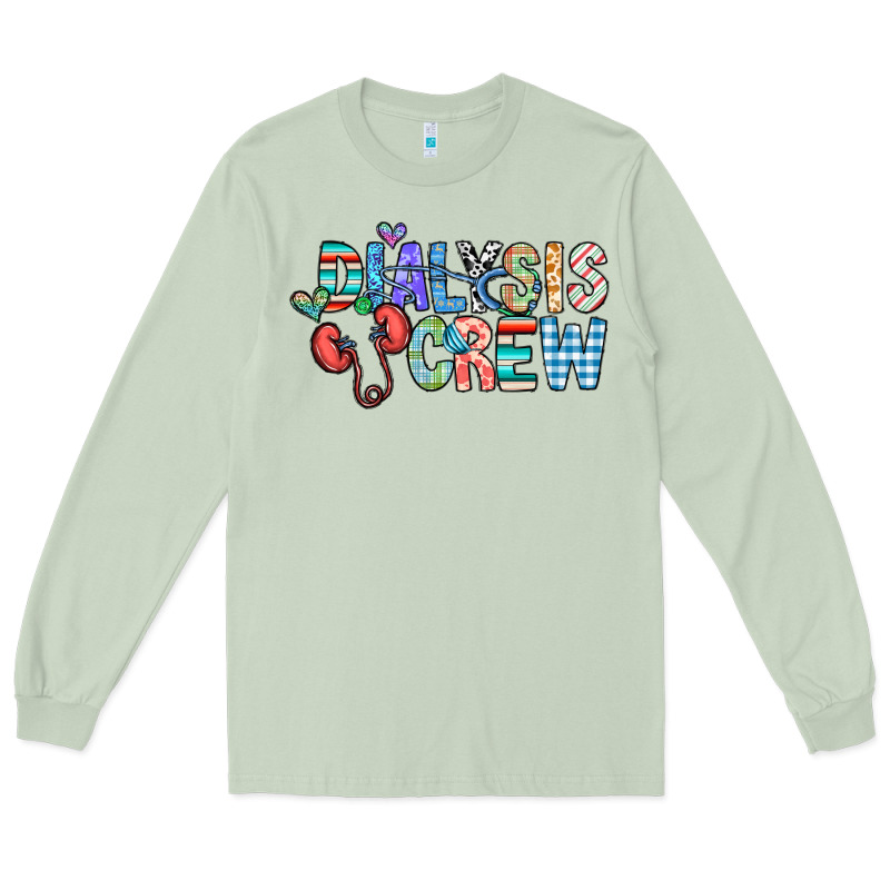 Dialysis Crew Long Sleeve Tee by CowhideDigitalArt | Teevron