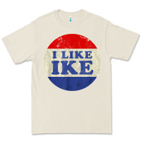 Bone i like ike political button vintage distressed Premium Tee - baoMotion