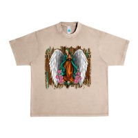 French Oak lady of guadalupe Urban Heavy Tee - Jasminsmagicworld