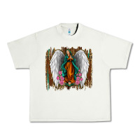 Pistachio lady of guadalupe Urban Heavy Tee - Jasminsmagicworld