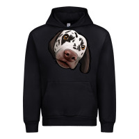Black Dalmatian Urban Hoodie - Jasminsmagicworld