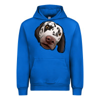 Cobalt Dalmatian Urban Hoodie - Jasminsmagicworld