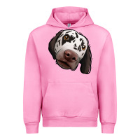 Fuchsia Pink Dalmatian Urban Hoodie - Jasminsmagicworld