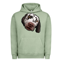 Pigment Oil Green Dalmatian Urban Hoodie - Jasminsmagicworld