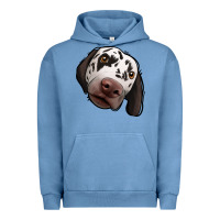 Pigment Pebble Blue Dalmatian Urban Hoodie - Jasminsmagicworld