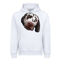 White Dalmatian Urban Hoodie - Jasminsmagicworld