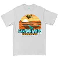 Dove Grey Canyonlands Moab Utah National Park Nature Outdoor Lovers Premium Tee - baoMotion