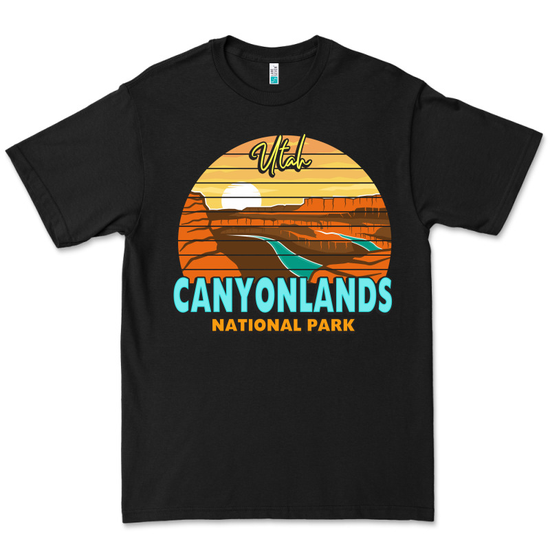 Canyonlands Moab Utah National Park Nature Outdoor Lovers Premium Tee by baoMotion | Teevron