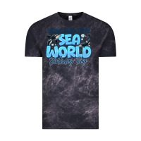 Cloud Black Whale Hello There Sea World Birthday Boy Vintage Tee - CowhideDigitalArt