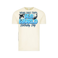 Vintage Arctic Whale Hello There Sea World Birthday Boy Vintage Tee - CowhideDigitalArt