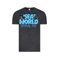 Vintage Black Whale Hello There Sea World Birthday Boy Vintage Tee - CowhideDigitalArt