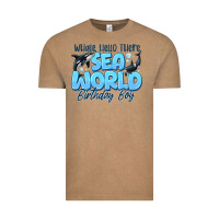 Vintage Coffee Whale Hello There Sea World Birthday Boy Vintage Tee - CowhideDigitalArt