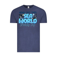 Vintage Denim Whale Hello There Sea World Birthday Boy Vintage Tee - CowhideDigitalArt