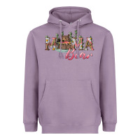 Lavender mama bear with daisy Heavyweight Hoodie - RanaPortraitStore
