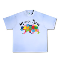 Grape Ice mama bear Urban Heavy Tee - CowhideDigitalArt
