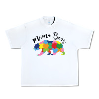 White mama bear Urban Heavy Tee - CowhideDigitalArt