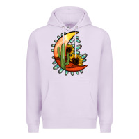 Lilac Desert Moon Premium Hoodie - Jasminsmagicworld