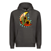 Smoke Desert Moon Premium Hoodie - Jasminsmagicworld