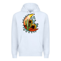 White Desert Moon Premium Hoodie - Jasminsmagicworld