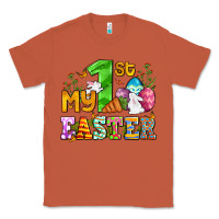Copper Easter Day My first Easter with eggs and rabbits Classic Tee - OliviaCreatesArt