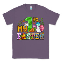 Lavender Easter Day My first Easter with eggs and rabbits Classic Tee - OliviaCreatesArt