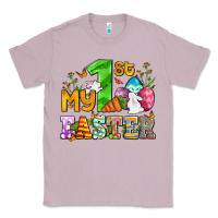 Lilac Easter Day My first Easter with eggs and rabbits Classic Tee - OliviaCreatesArt