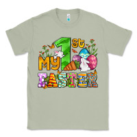 Matcha Easter Day My first Easter with eggs and rabbits Classic Tee - OliviaCreatesArt